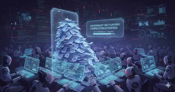 생성형 AI로 인해 정부지원사업 경쟁이 치열해지고 있습니다