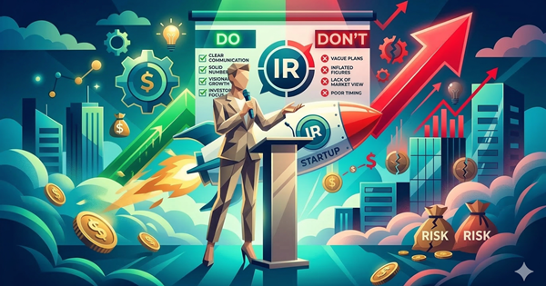 투자유치를 위한 IR 피칭.. 하지 말아야 할 것과 준비해야 할 것