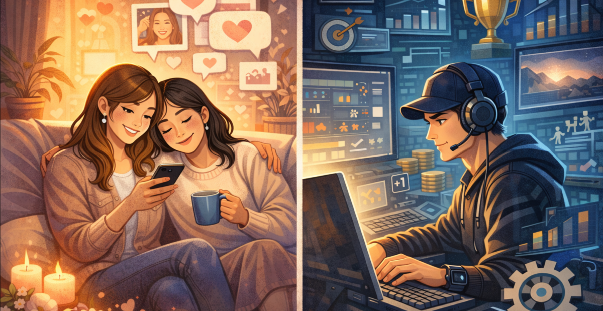 성별로 유독 많이 사용한 앱은 무엇이 있을까?(ver 2025년)